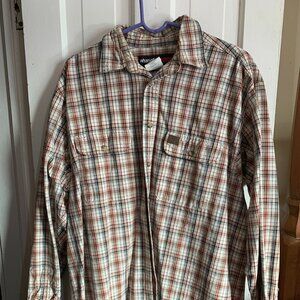 Wrangler Riggs Workwear button down shirt size XLT